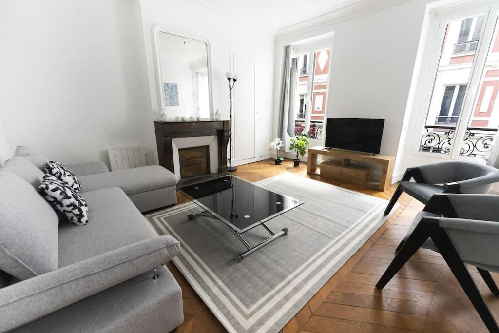 Appartamento Big 2br Arc De Triomphe 4-6p Parigi