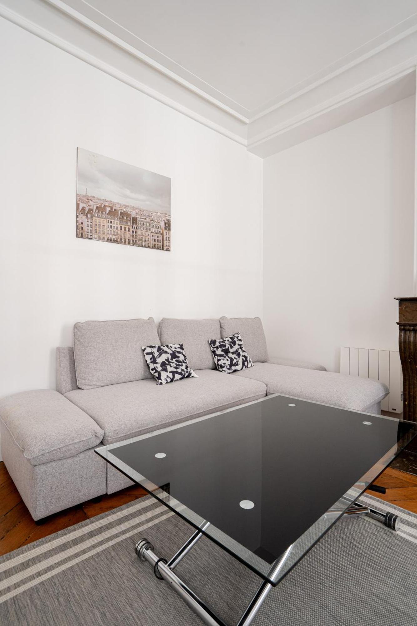 Appartement Big 2br Arc De Triomphe 4-6p